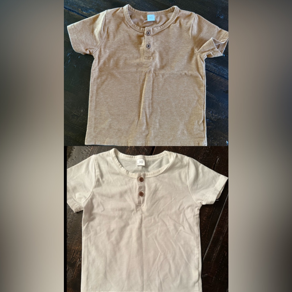 2 Toddler Basic TShirts